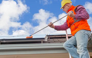 West Charleton soft wash roof cleaning